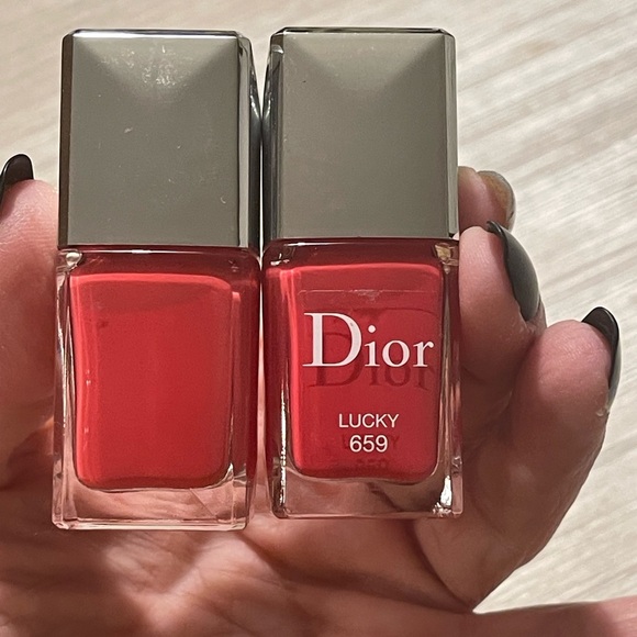 DIOR VERNIS 🍀LUCKY 659🍀2-bottles⚡️10ml each⚡️New/Never Used⚡️1 missing sticker⚡️ - Picture 4 of 7